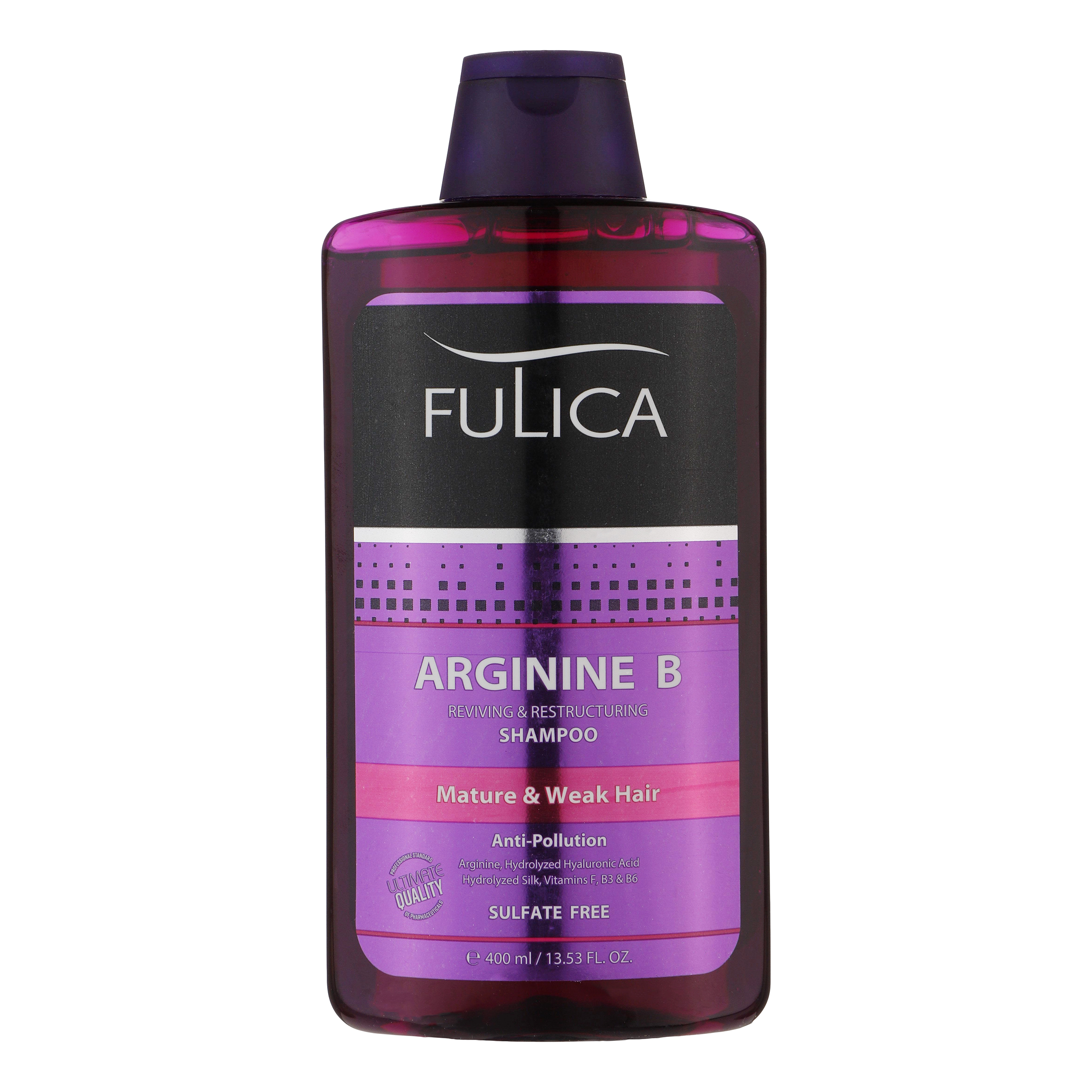 شامپو تقویتکننده مو فولیکا مدل Arginine B وزن 400 گرم